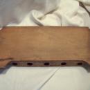 Pyrography Pipe Rack & Match Holder Wall Plaque
