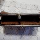 Brown Leather Change Purse