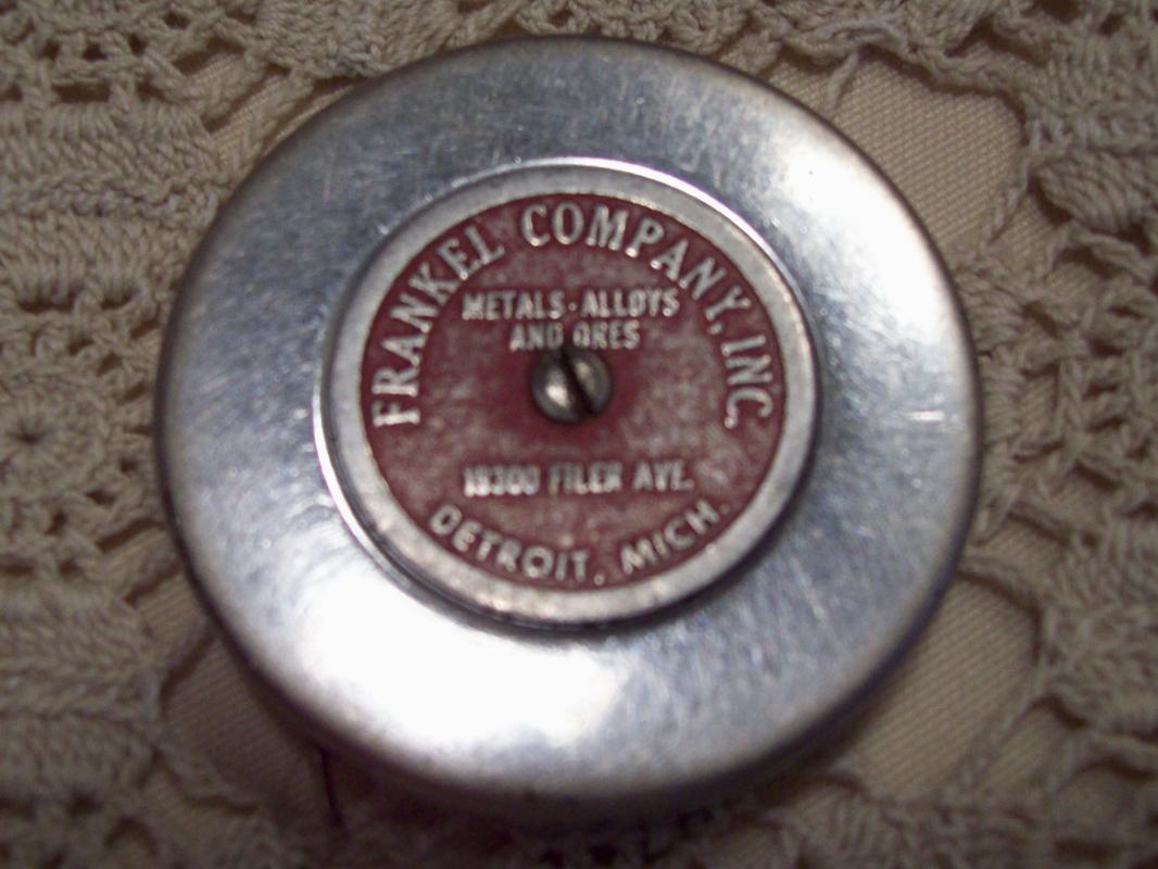 Frankel Co. Advertising Steel Tape Measure