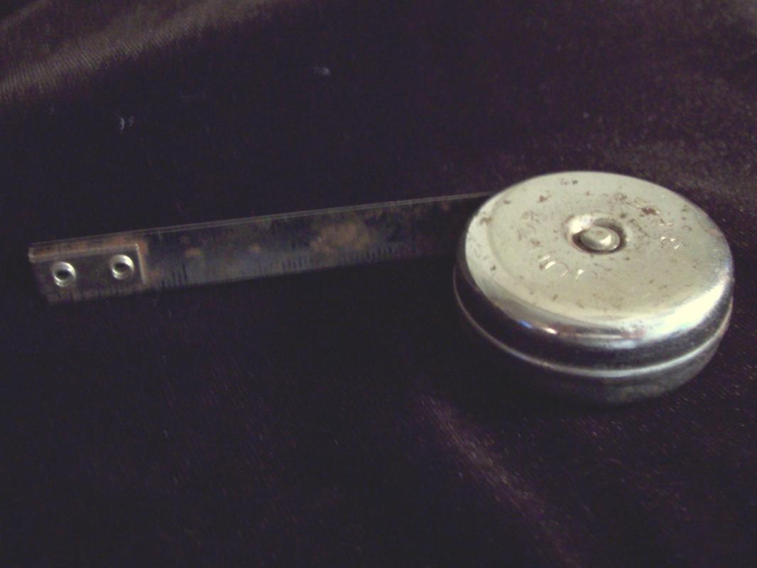Chrome JUNIOR 3 FT Steel Tape Measure