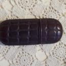 Vulcanite Alligator Embossed Match Safe - Matchsafe