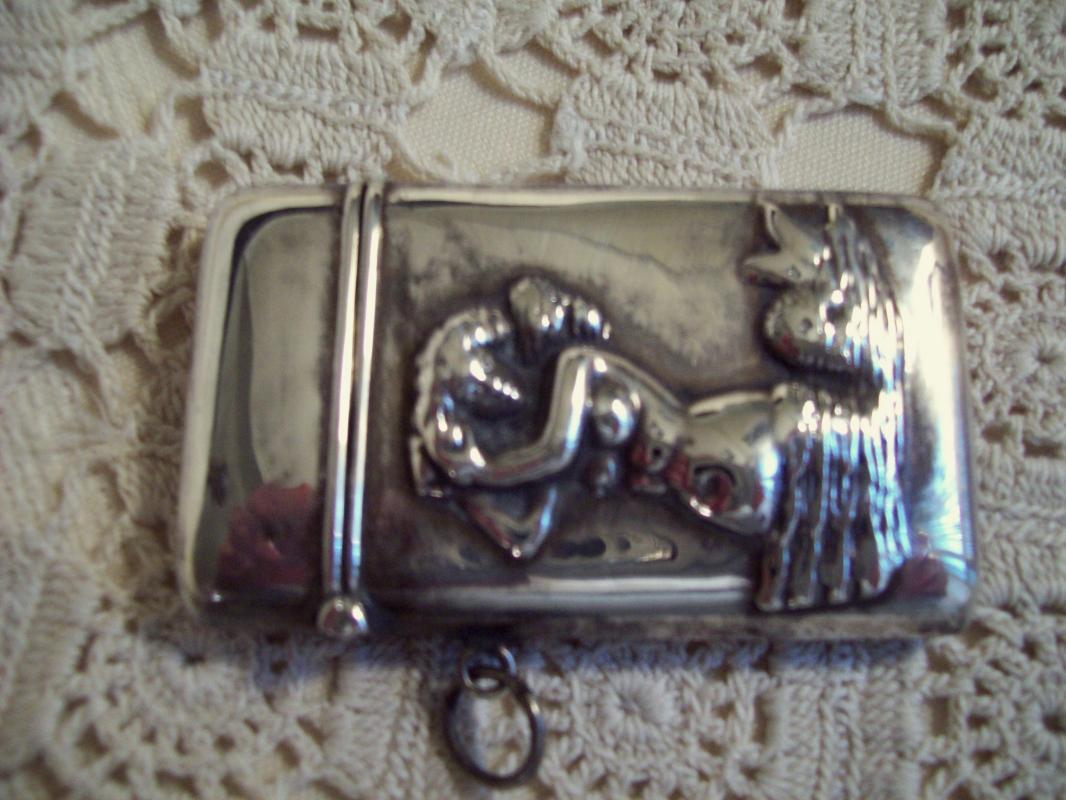 Mermaid 925 Sterling Match Safe - Matchsafe