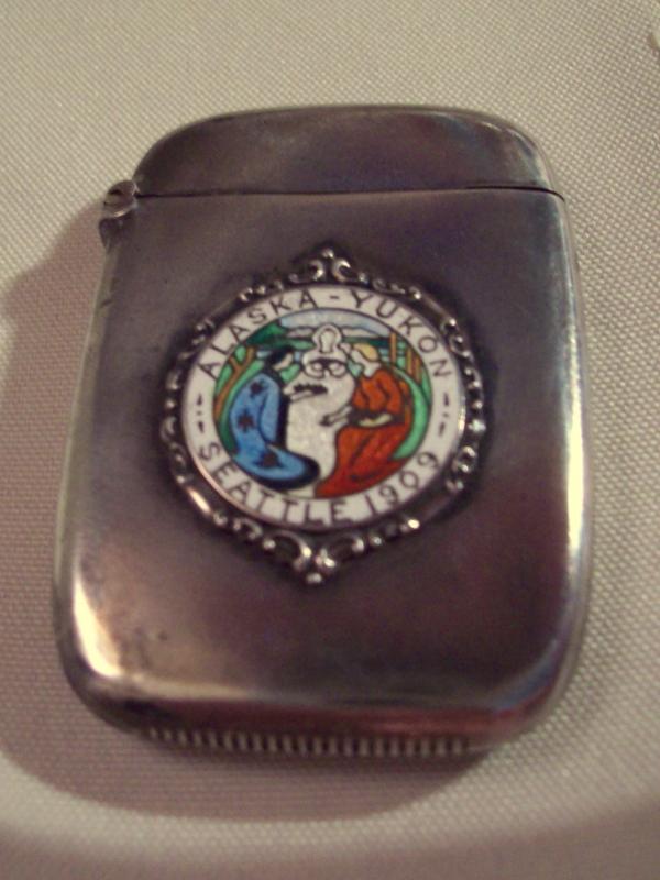 ALASKA-YUKON-SEATTLE 1909 Matchsafe - Match Safe