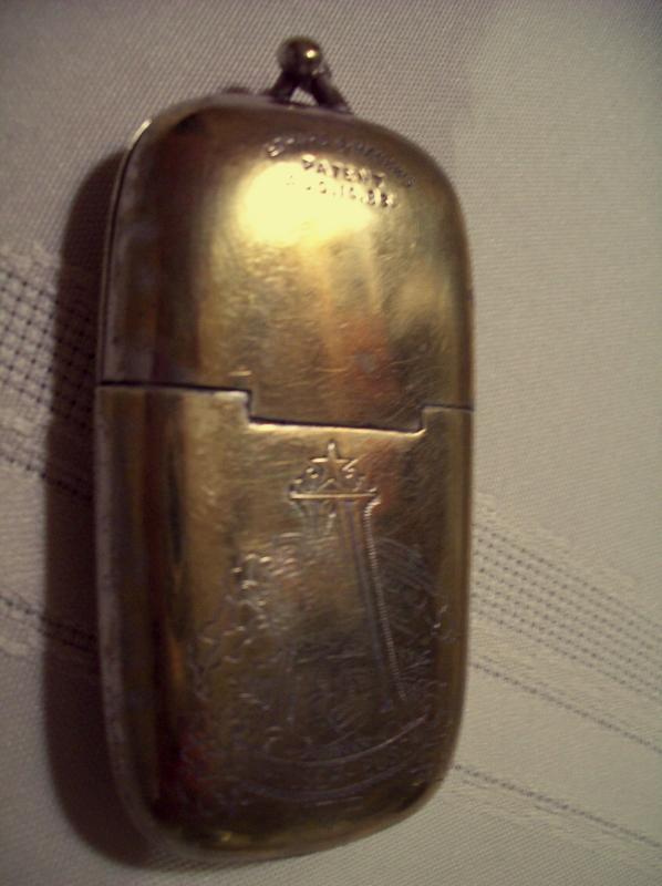 ANHEUSER BUSCH Brass Matchsafe - Match Safe