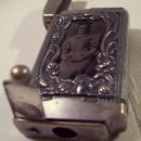 Stag & Picture Matchsafe with Cigar Cutter