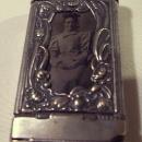 Stag & Picture Matchsafe with Cigar Cutter