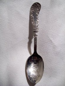 Elks Carnival 1902 Souvenir Spoon
