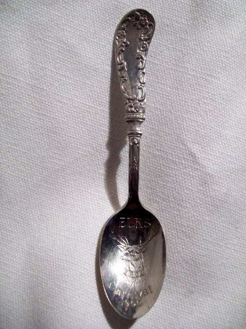 Elks Carnival 1902 Souvenir Spoon