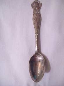 1901 PAN AM Expo souvenir spoon