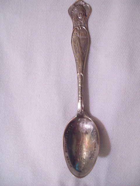 1901 PAN AM Expo souvenir spoon