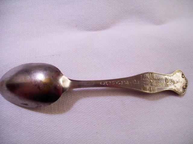 1901 PAN AM Expo souvenir spoon