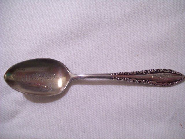 1893 Chicago souvenir spoon