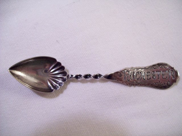 Rochester Sterling souvenir spoon