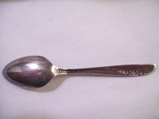 Lilac Time Demitasse spoon