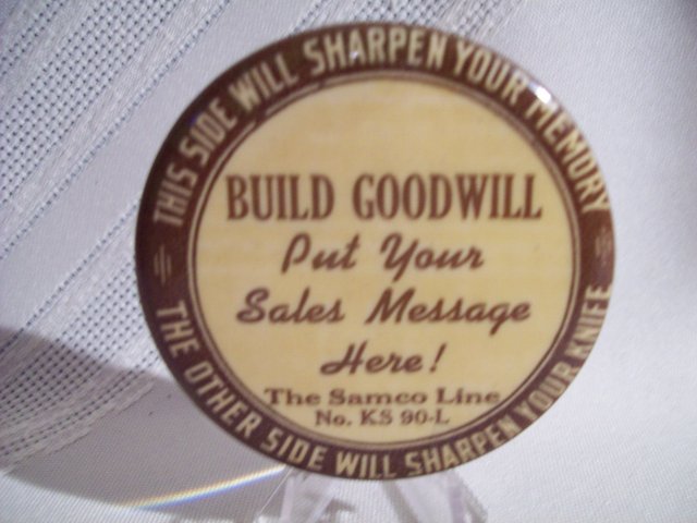 BUILD GOODWILL Sharpening Stone
