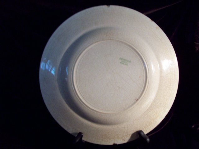 J&G MEAKIN Transferware Plate