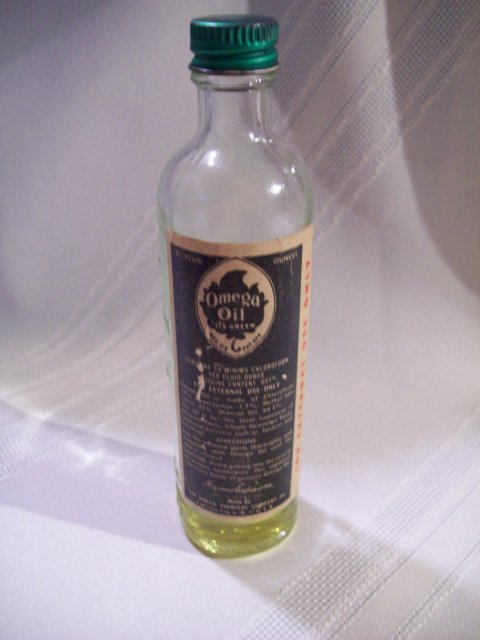 Omega Oil Bottle