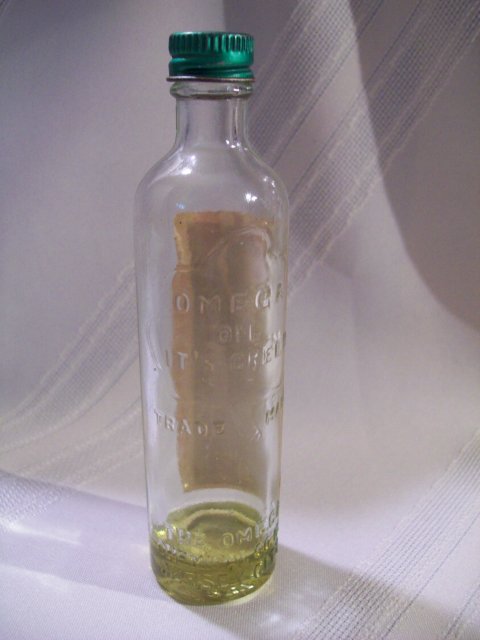 Omega Oil Bottle