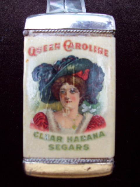 Queen Caroline Advertising Matchsafe - Match Safe