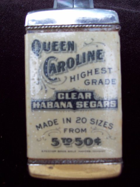 Queen Caroline Advertising Matchsafe - Match Safe