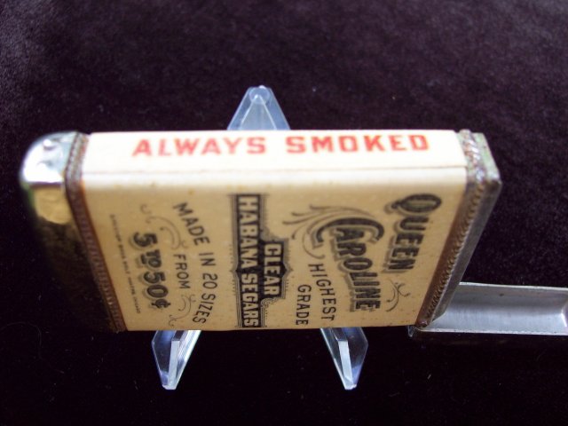 Queen Caroline Advertising Matchsafe - Match Safe