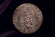 TANSILL'S PUNCH 5c CIGAR Pocket Mirror