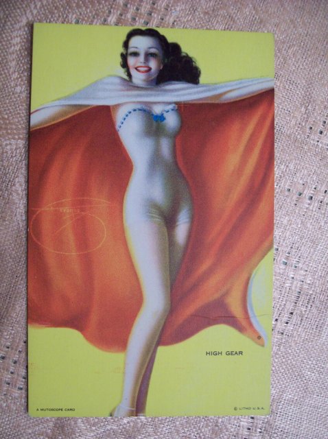 MUTOSCOPE CARD
