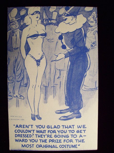 MUTOSCOPE CARTOON CARD