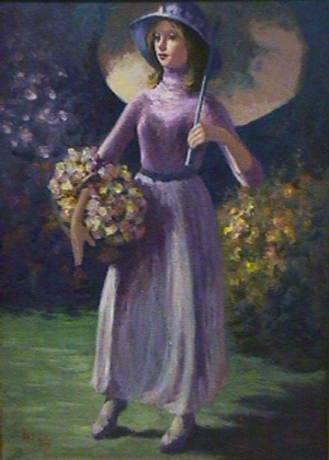 Alfieri Painting, Oil On Canvas