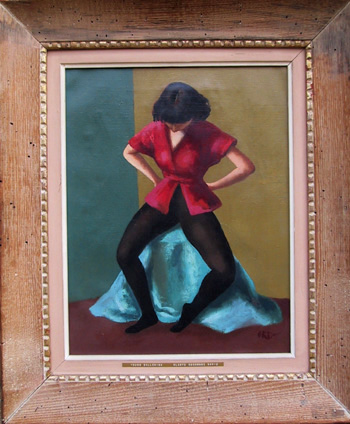 Gladys Rockmore Davis, Oil on Canvas Painting
