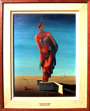Jorge Sanchez, Harlequin Fantasy, Oil on Canvas