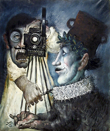 Mario Russo Oil on Canvas Painting