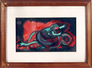 A. Van Loen Original Watercolor Painting, 1947