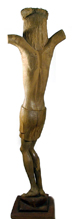 A.V. Dimancas Haitian Sculpture of Jesus, 1961