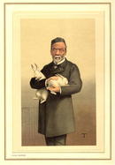 19th Century Spy Caricature, Louis Pasteur