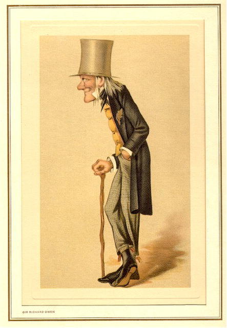 19th Century Spy Caricature, Sir Richard Owen