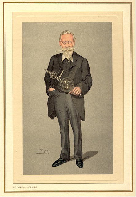 19th Century Spy Caricature Sir William Crookes