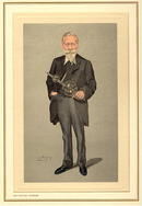 19th Century Spy Caricature Sir William Crookes