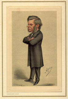 19th Century Spy Caricature,Thomas Henry Huxley