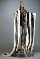Erte Bronze Sculpture, Monaco, 1989