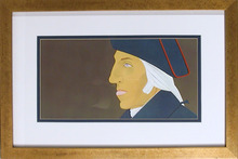 Alex Katz, George Washington, Framed Print