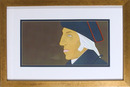 Alex Katz, George Washington, Framed Print