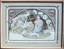 Alphonse Mucha, Framed Lithograph, Heavenly