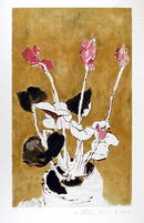 Pablo Picasso, Lithograph, Les Cyclamens