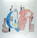 Pablo Picasso, Lithograph, Cubist Composition