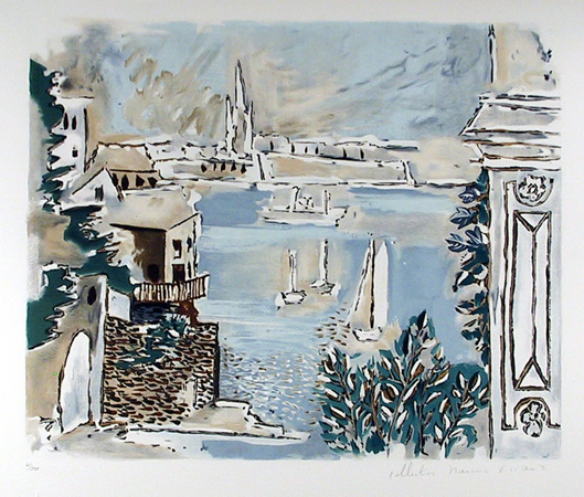 Pablo Picasso Lithograph, Passage De Dinard