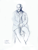 Pablo Picasso Lithograph, Portrait du Maitre