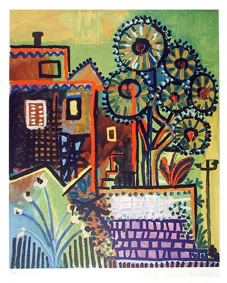 Pablo Picasso Lithograph, Pasage