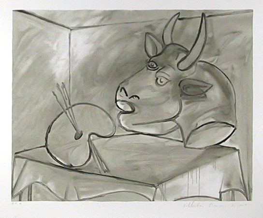 Pablo Picasso Lithograph, Nature Morte Palette