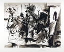 Pablo Picasso Lithograph, Cavalier en Armure